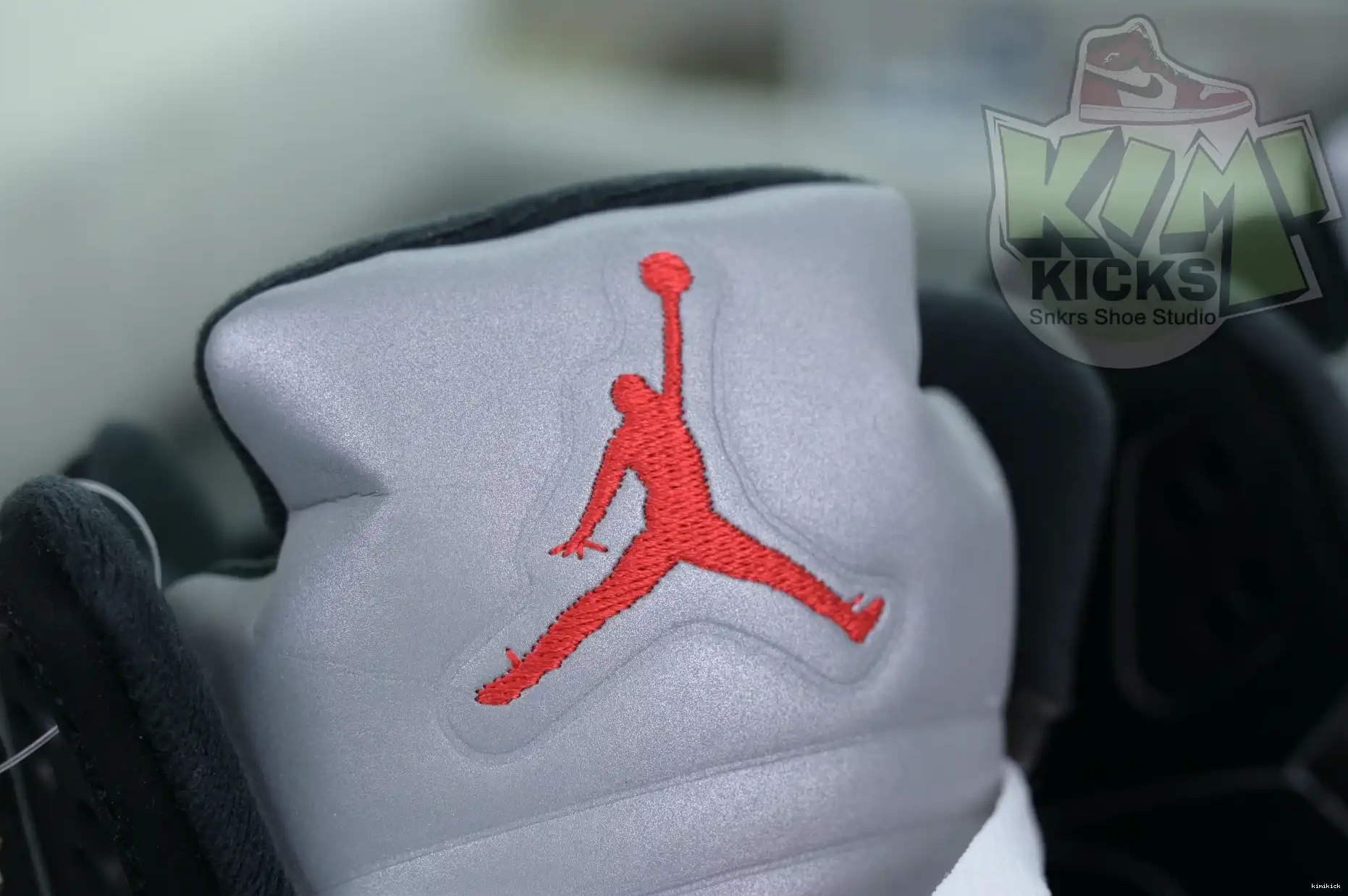 Kimikick Jordan METALLIC 5“BLACK Air REIMAGINED” Jordan 0613